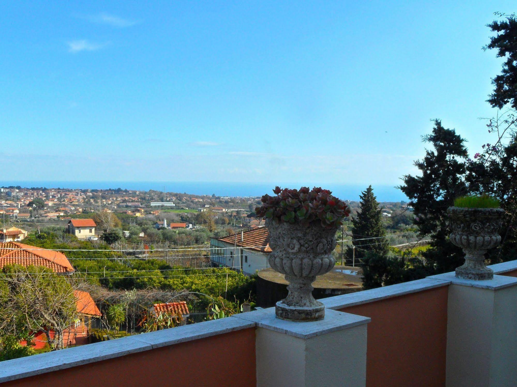 Villa Bonaccorso - Antica E Maestosa Villa Con Piscina Ai Piedi Dell'Etna Viagrande Exterior foto